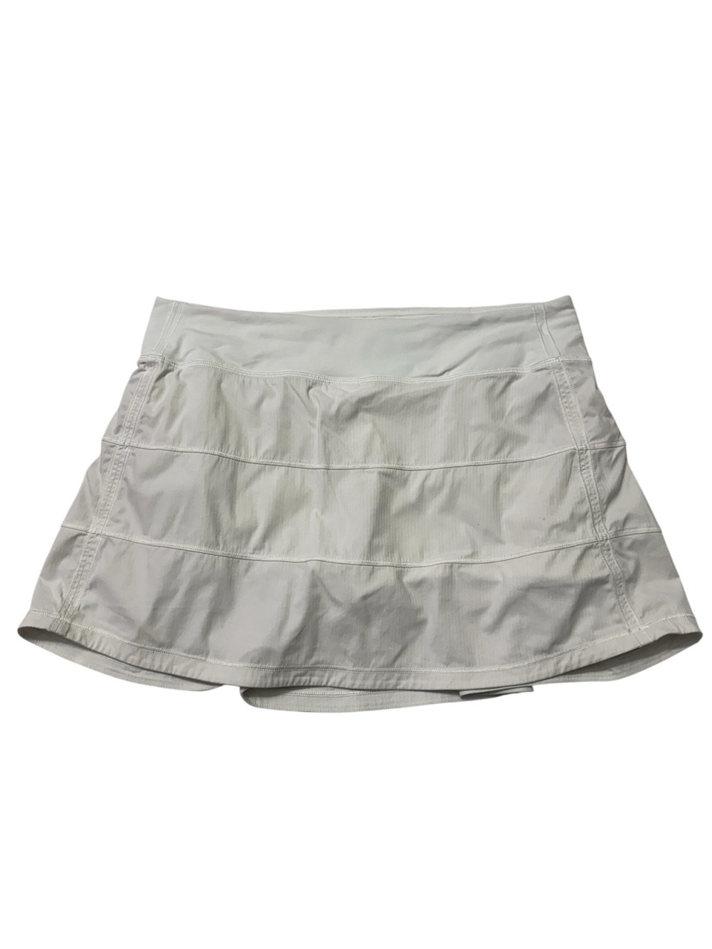 Lululemon White Pace Rival Skirt